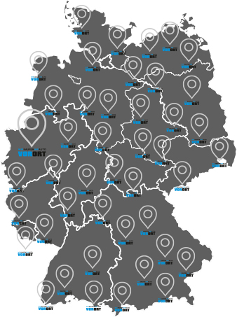 Deutschlandweite Abholung