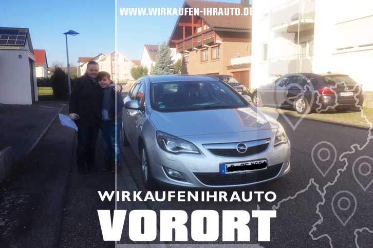 Autoankauf Opel Astra – Baujahr 2011 aus Gemmrigheim